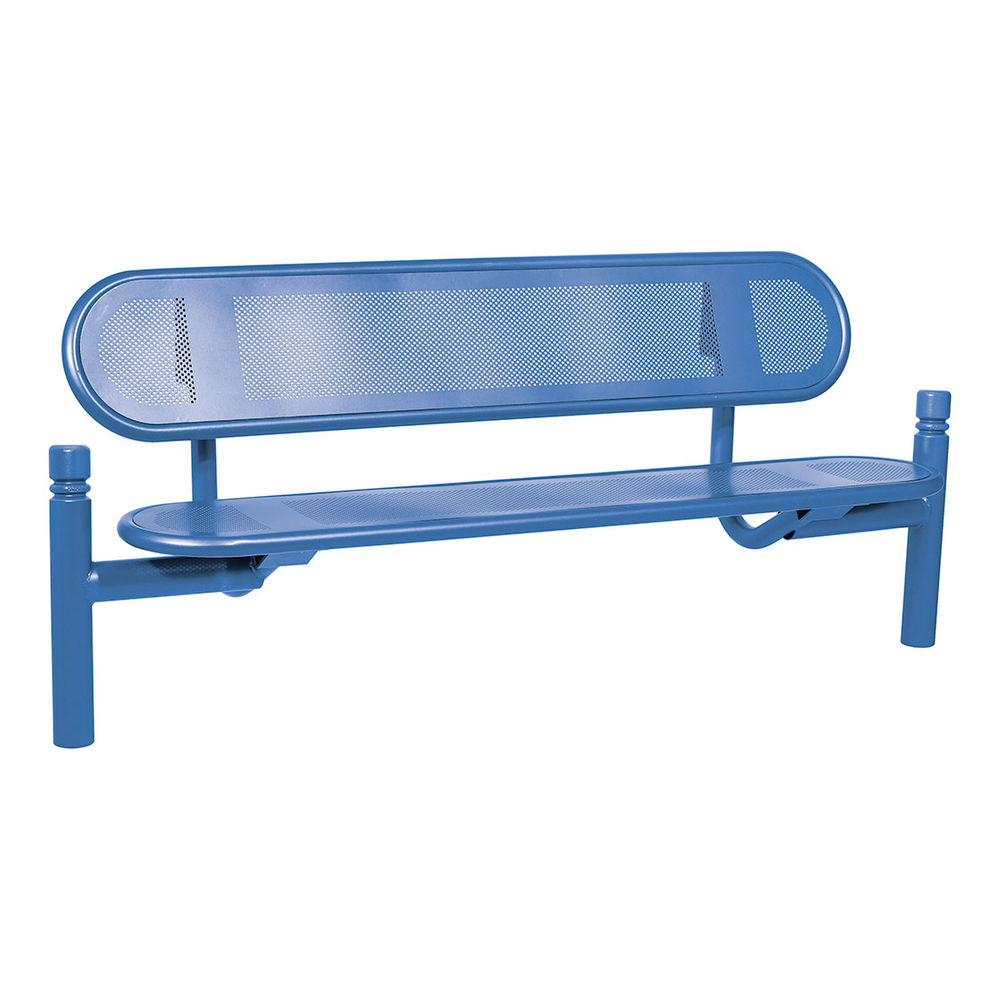 Banc acier Estoril City RAL5010 - PROCITY - 209320.5010
