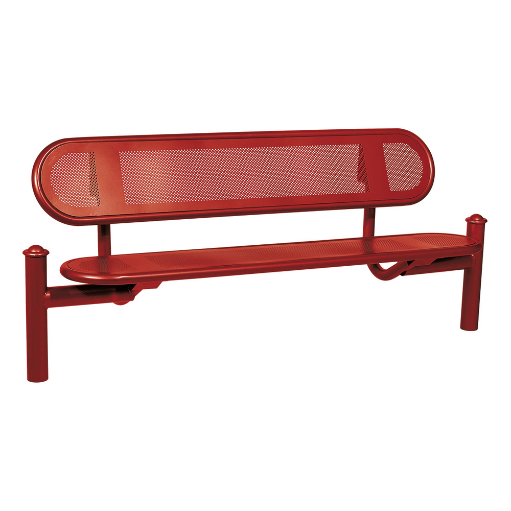 Banc acier Estoril Agora RAL3004 - PROCITY - 209321.3004