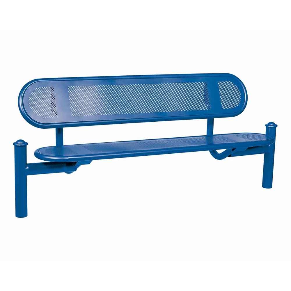 Banc acier Estoril Agora RAL5010 - PROCITY - 209321.5010