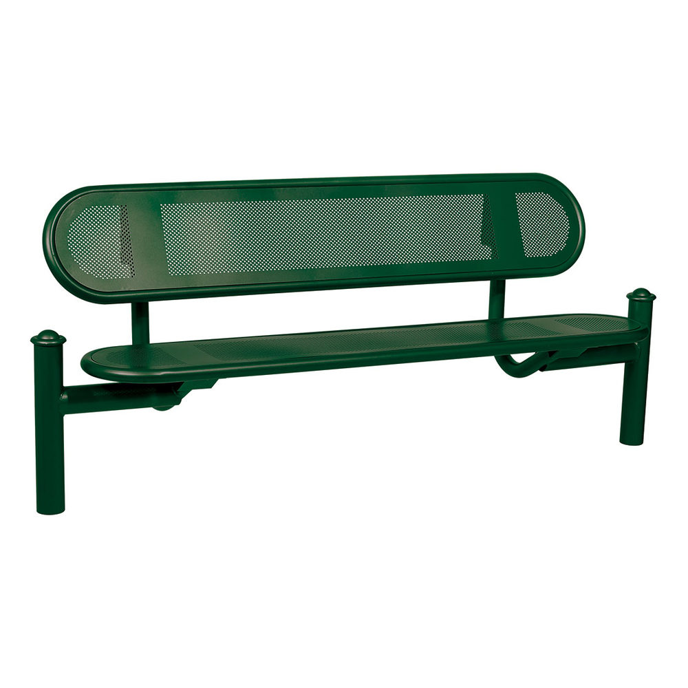 Banc acier Estoril Agora RAL6005 - PROCITY - 209321.6005
