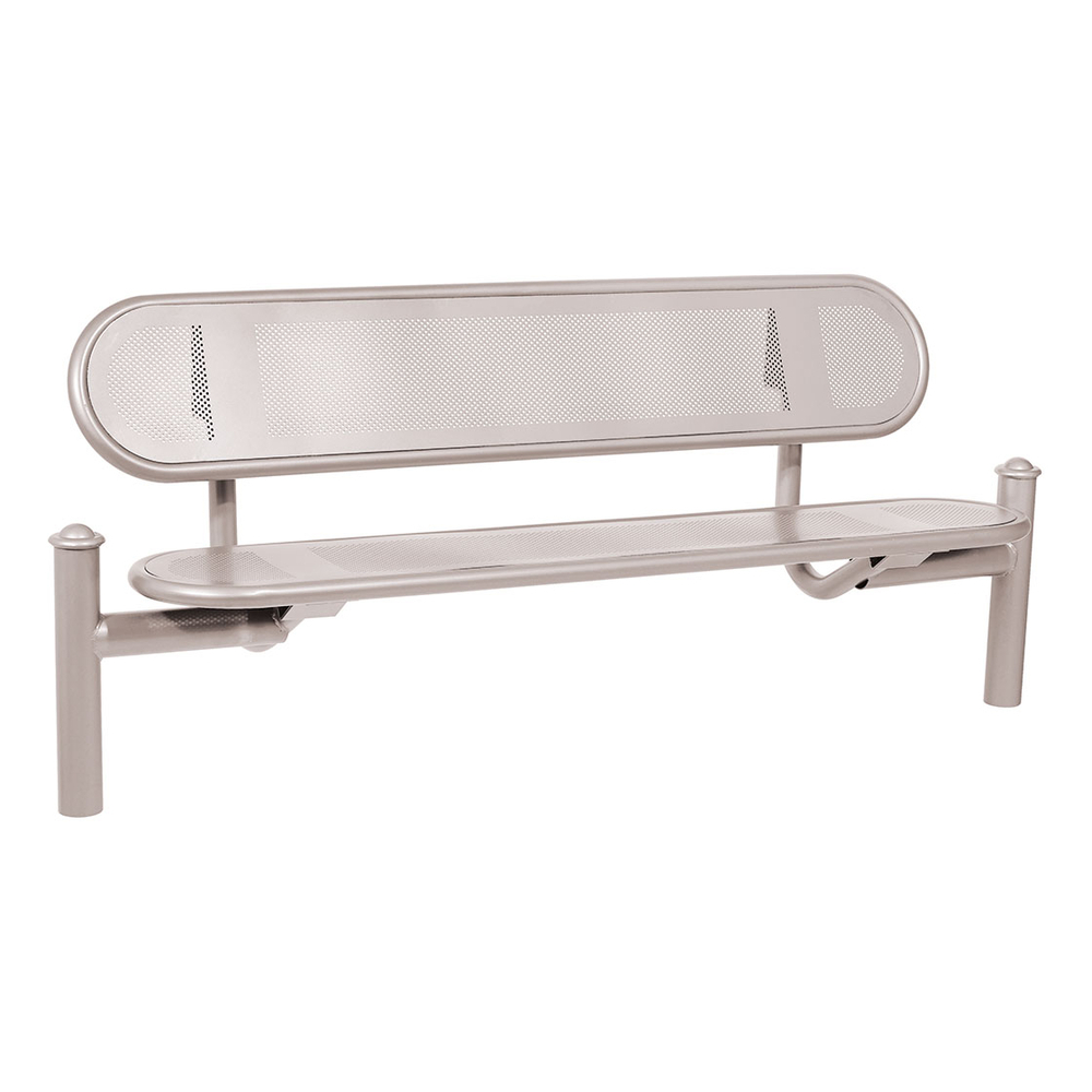 Banc acier Estoril Agora RAL7044 - PROCITY - 209321.7044