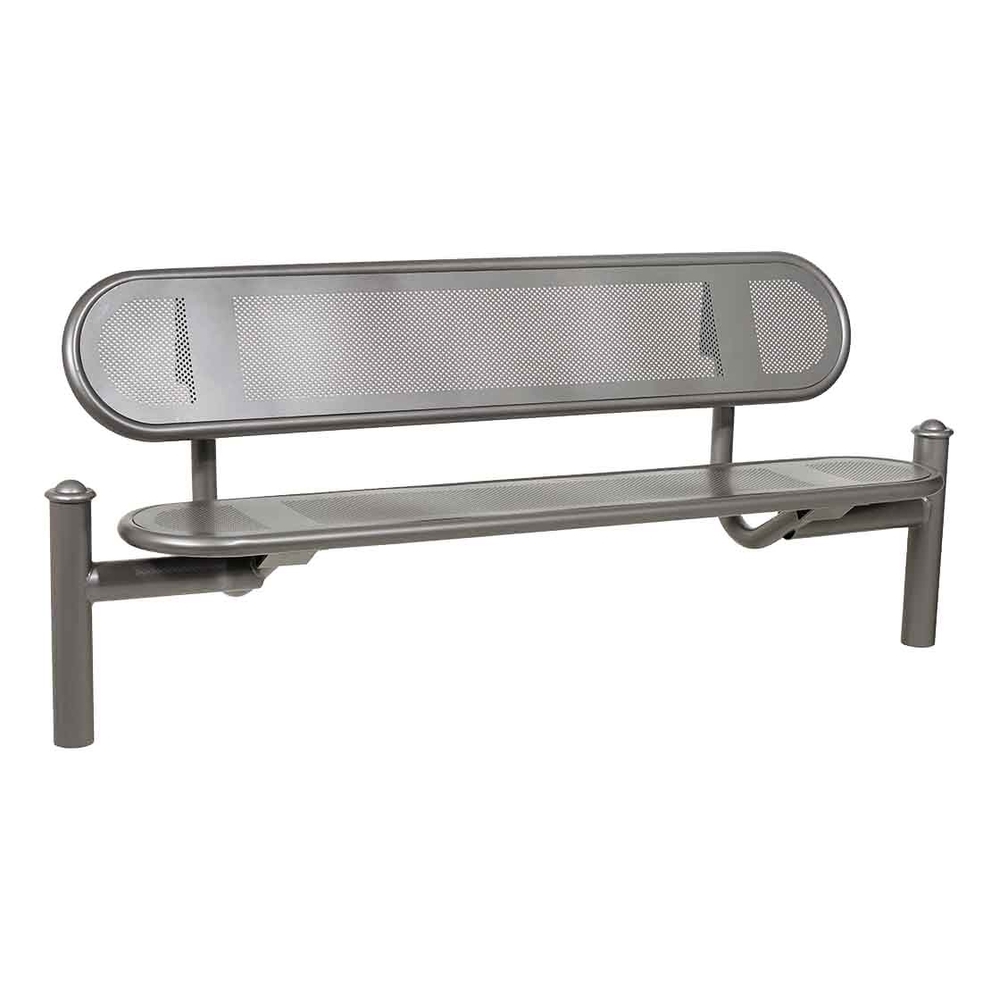 Banc acier Estoril Agora Gris PROCITY - 209321.GPRO