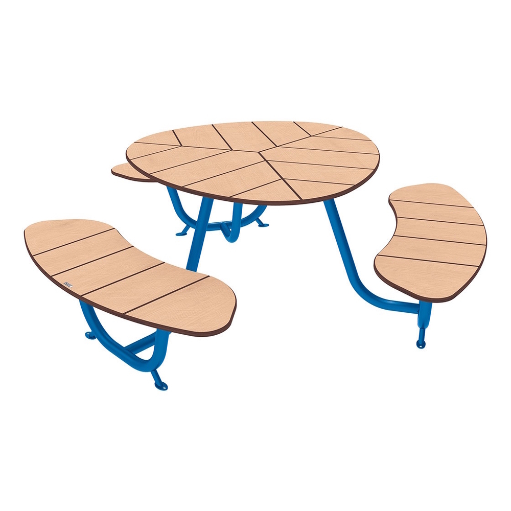 Table de pique-nique Valence RAL5010 - Standard - PROCITY - 209475.5010