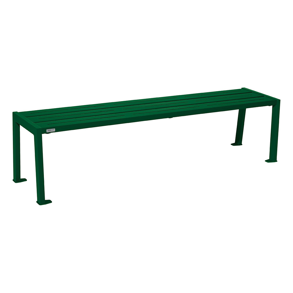 Banquette Silaos acier RAL6005 - PROCITY - 209636.6005