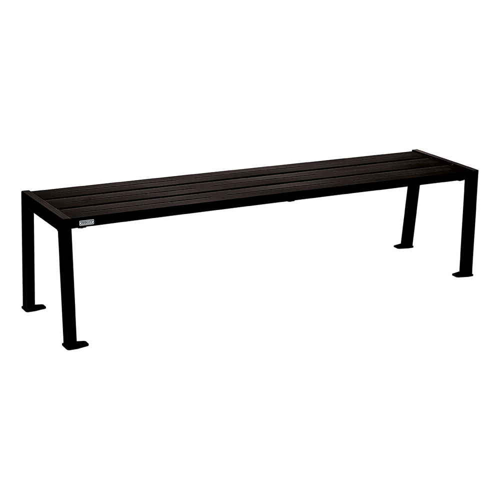 Banquette Silaos acier RAL9005 - PROCITY - 209636.9005