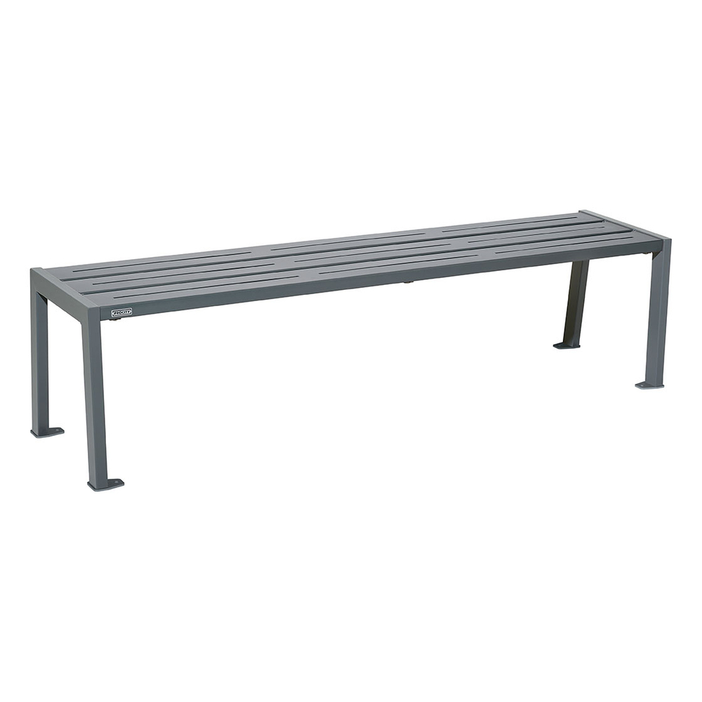 Banquette Silaos acier Gris PROCITY - 209636.GPRO