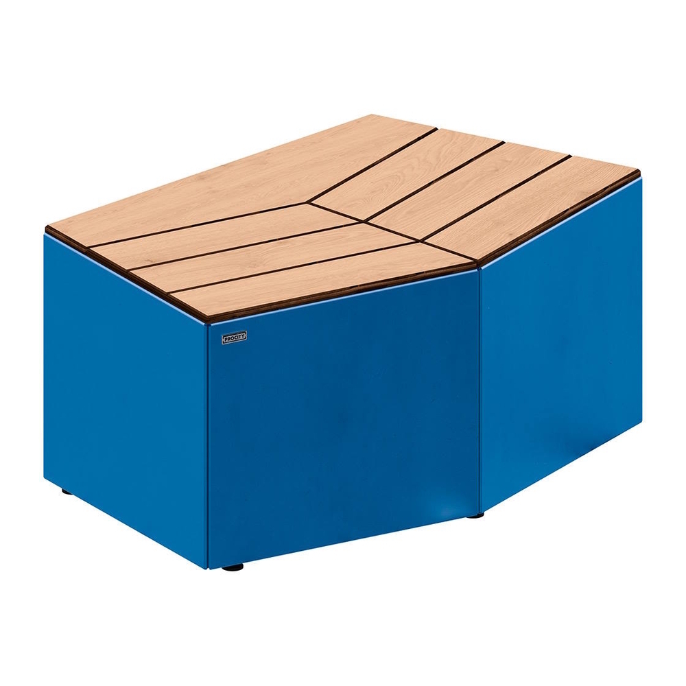 Banquette Le Caire RAL5010 - PROCITY - 209670.5010
