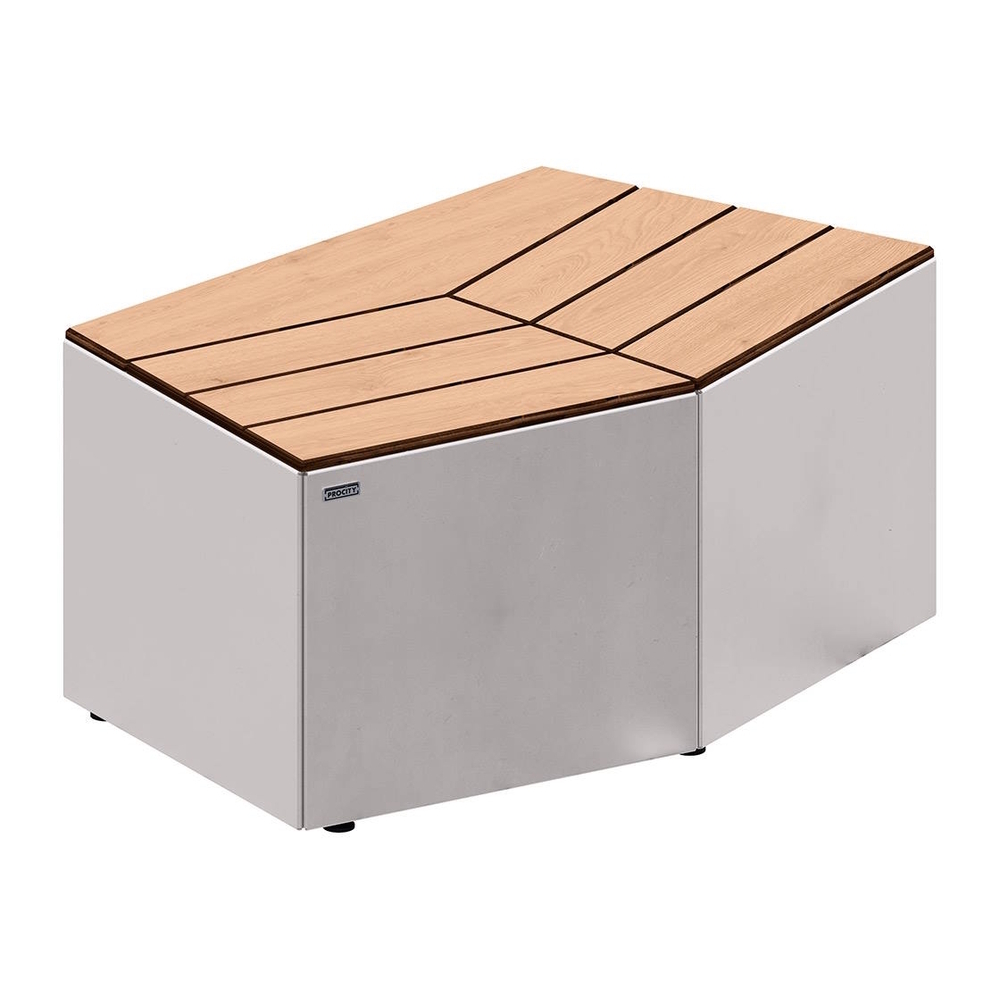 Banquette Le Caire RAL7044 - PROCITY - 209670.7044