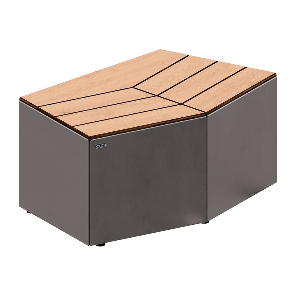 Banquette Le Caire Gris PROCITY - 209670.GPRO