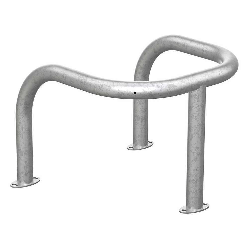 Étrier de protection Ø60mm Galva - Sur platine - PROCITY - 291030