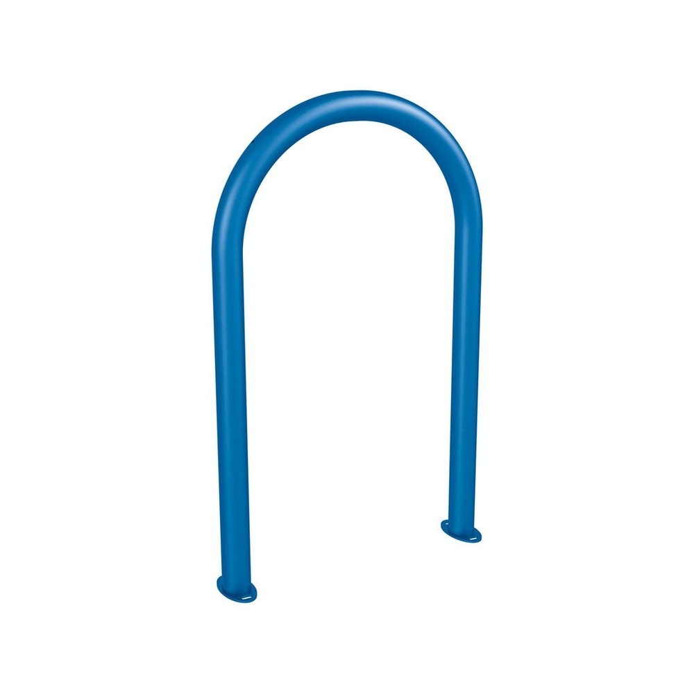 Appui vélos trombone Ø60mm RAL5010 - Standard - Sur platines - PROCITY - 291051.5010