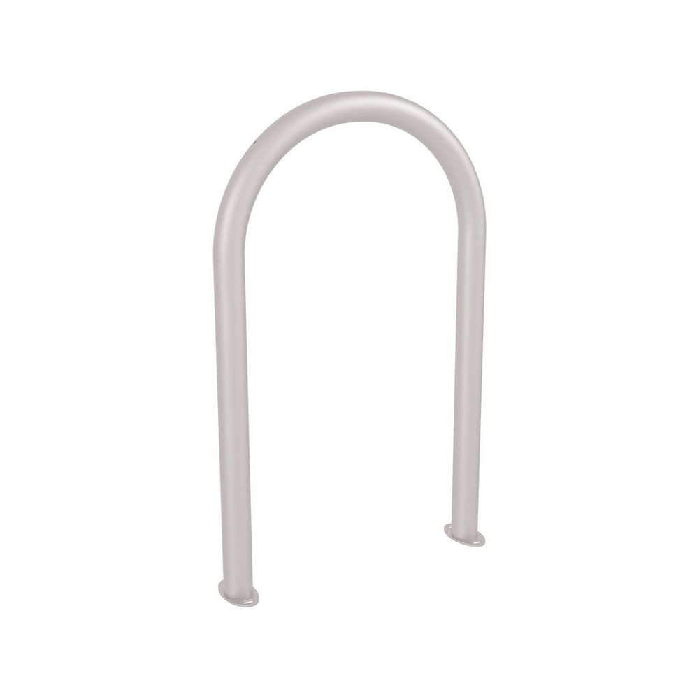 Appui vélos trombone Ø60mm RAL7044 - Standard - Sur platines - PROCITY - 291051.7044