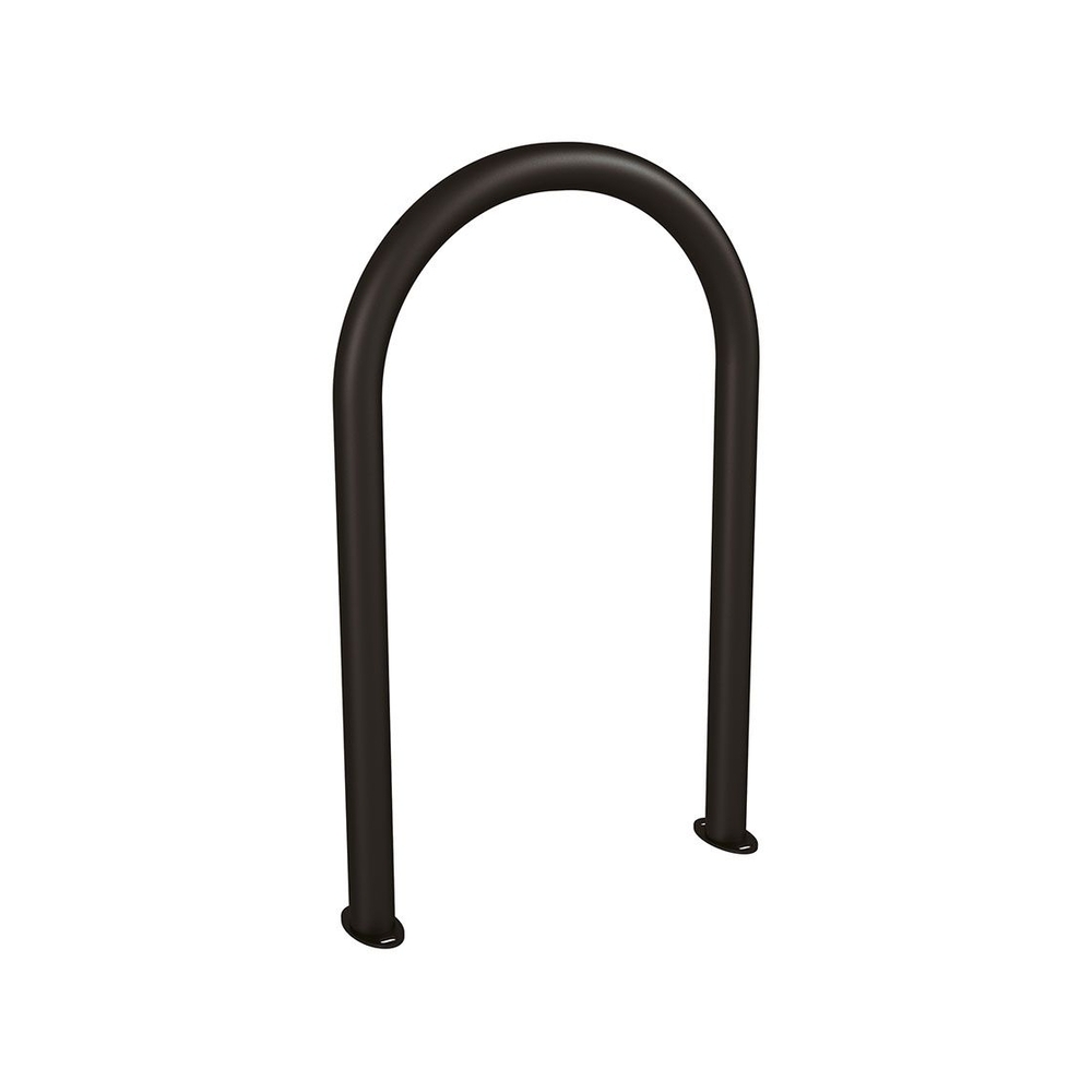 Appui vélos trombone Ø60mm RAL9005 - Standard - Sur platines - PROCITY - 291051.9005