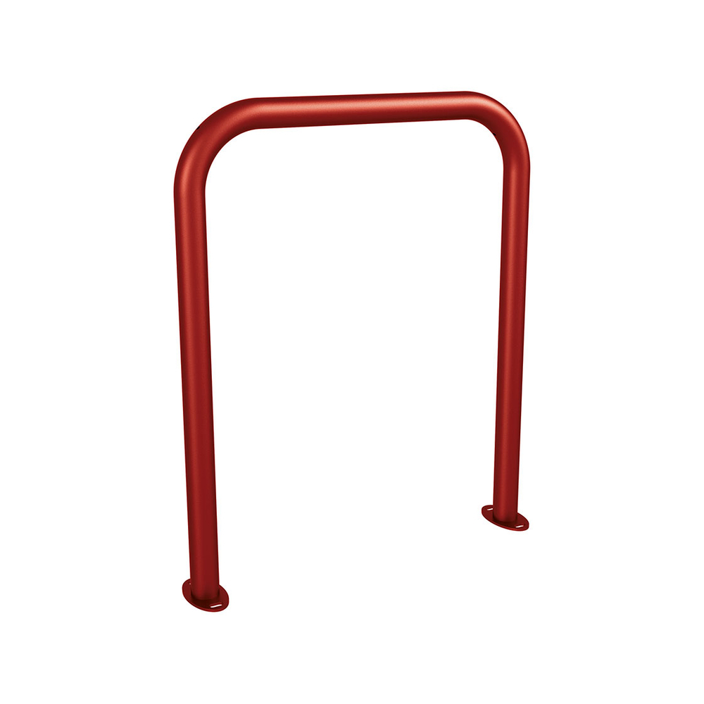 Arceau vélos simple RAL3004 - Sur platines - PROCITY - 294010.3004