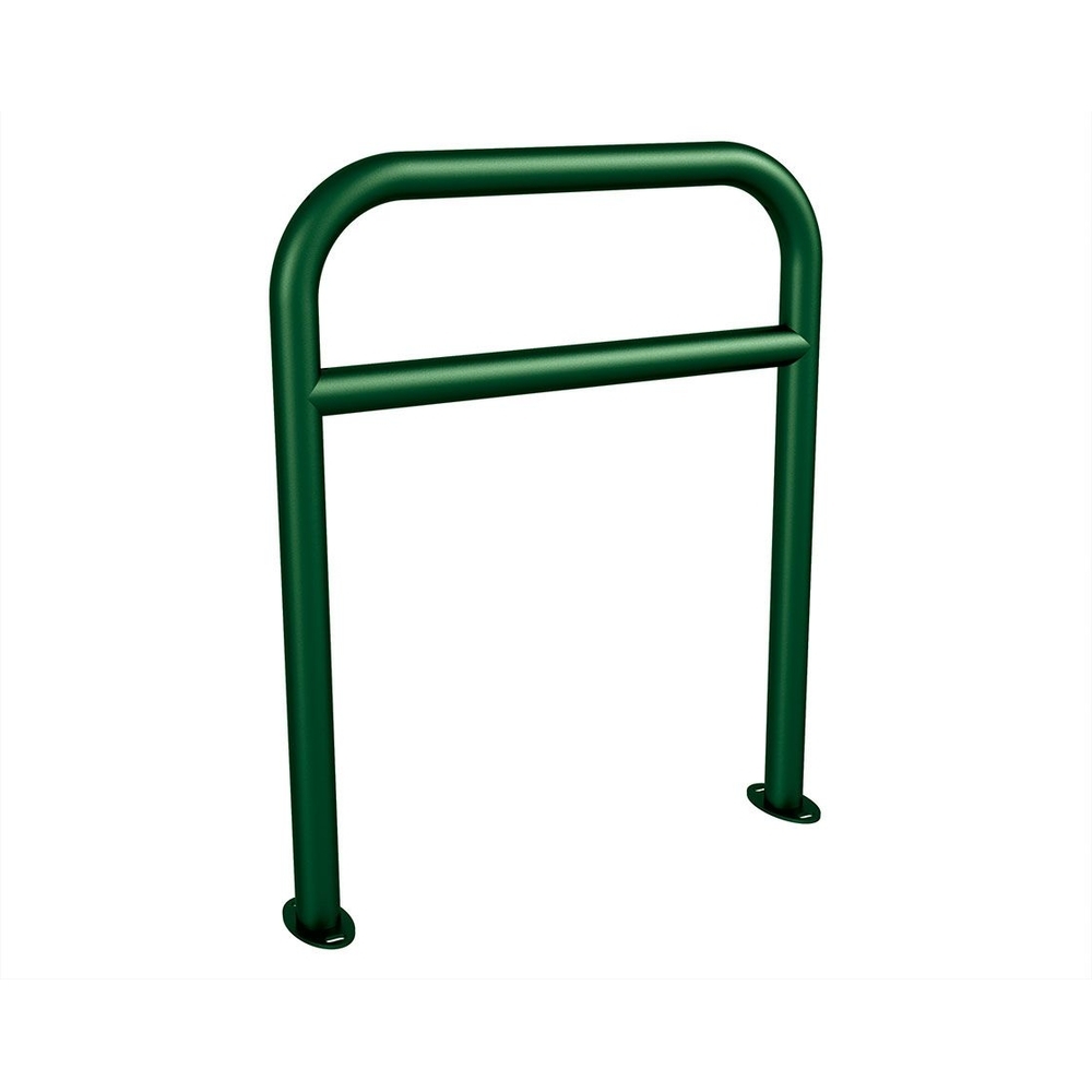 Arceau vélos renforcé RAL6005 - Sur platines - PROCITY - 294012.6005
