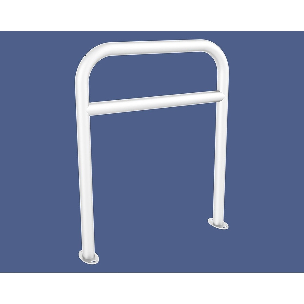 Arceau vélos renforcé RAL9010 - Sur platines - PROCITY - 294012.9010