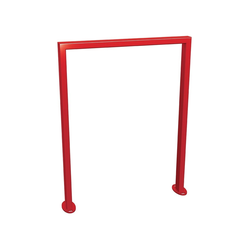 Appui vélos Milan RAL3020 - Standard - Sur platines - PROCITY - 294017.3020