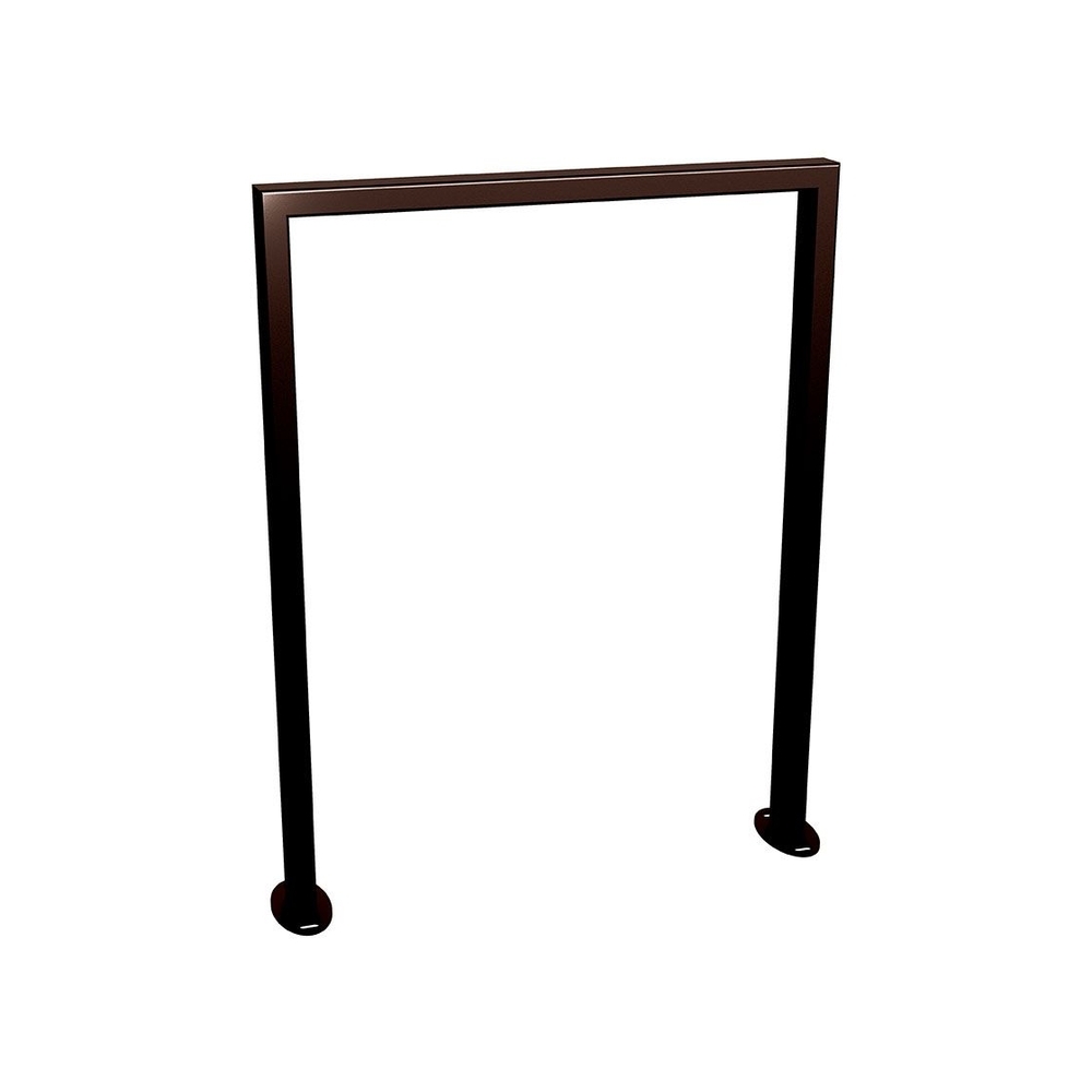 Appui vélos Milan RAL8017 - Standard - Sur platines - PROCITY - 294017.8017