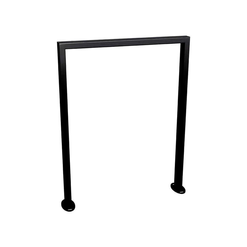 Appui vélos Milan RAL9005 - Standard - Sur platines - PROCITY - 294017.9005