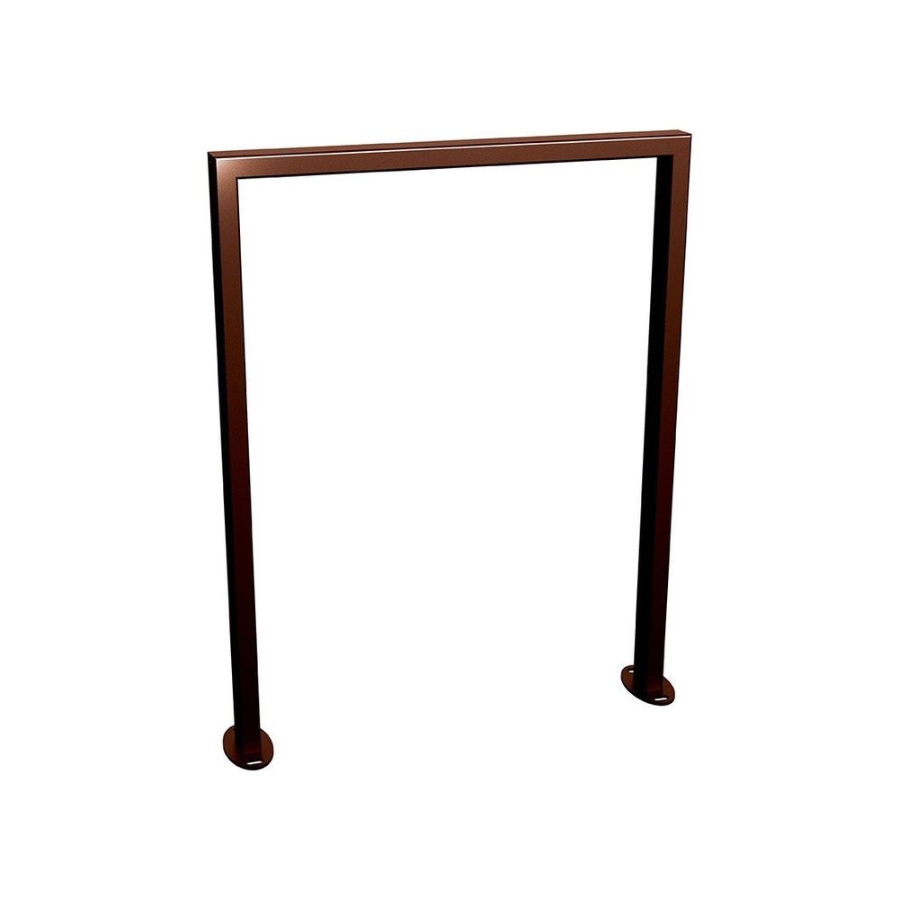 Appui vélos Milan Aspect Corten - Standard - Sur platines - PROCITY - 294017.S025