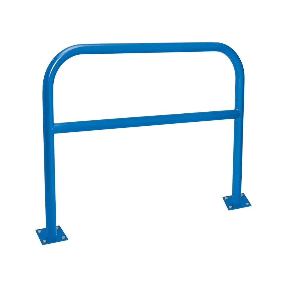 Arceau renforcé Ø60mm RAL5010 - 1500mm - Sur platines - Peint sur galva - PROCITY - 294257.5010