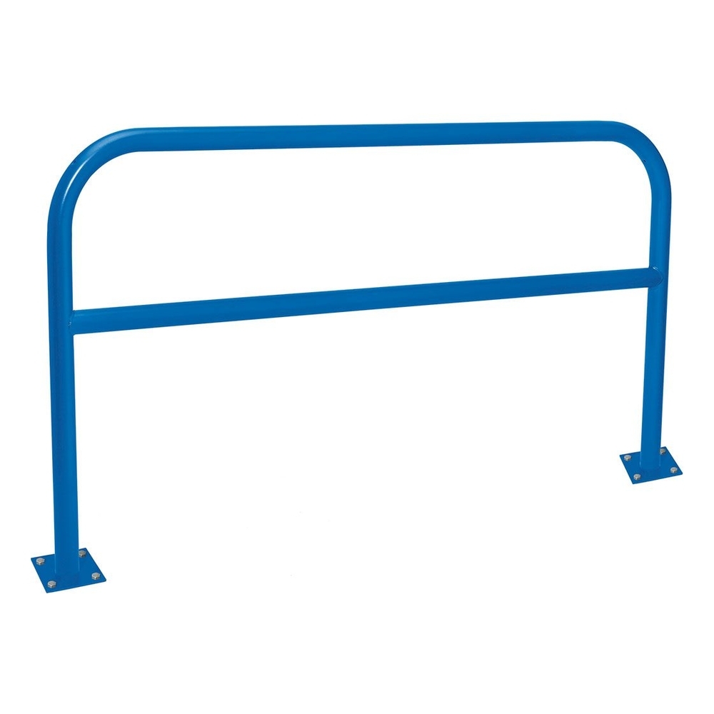 Arceau renforcé Ø60mm RAL5010 - 2000mm - Sur platines - Peint sur galva - PROCITY - 294258.5010