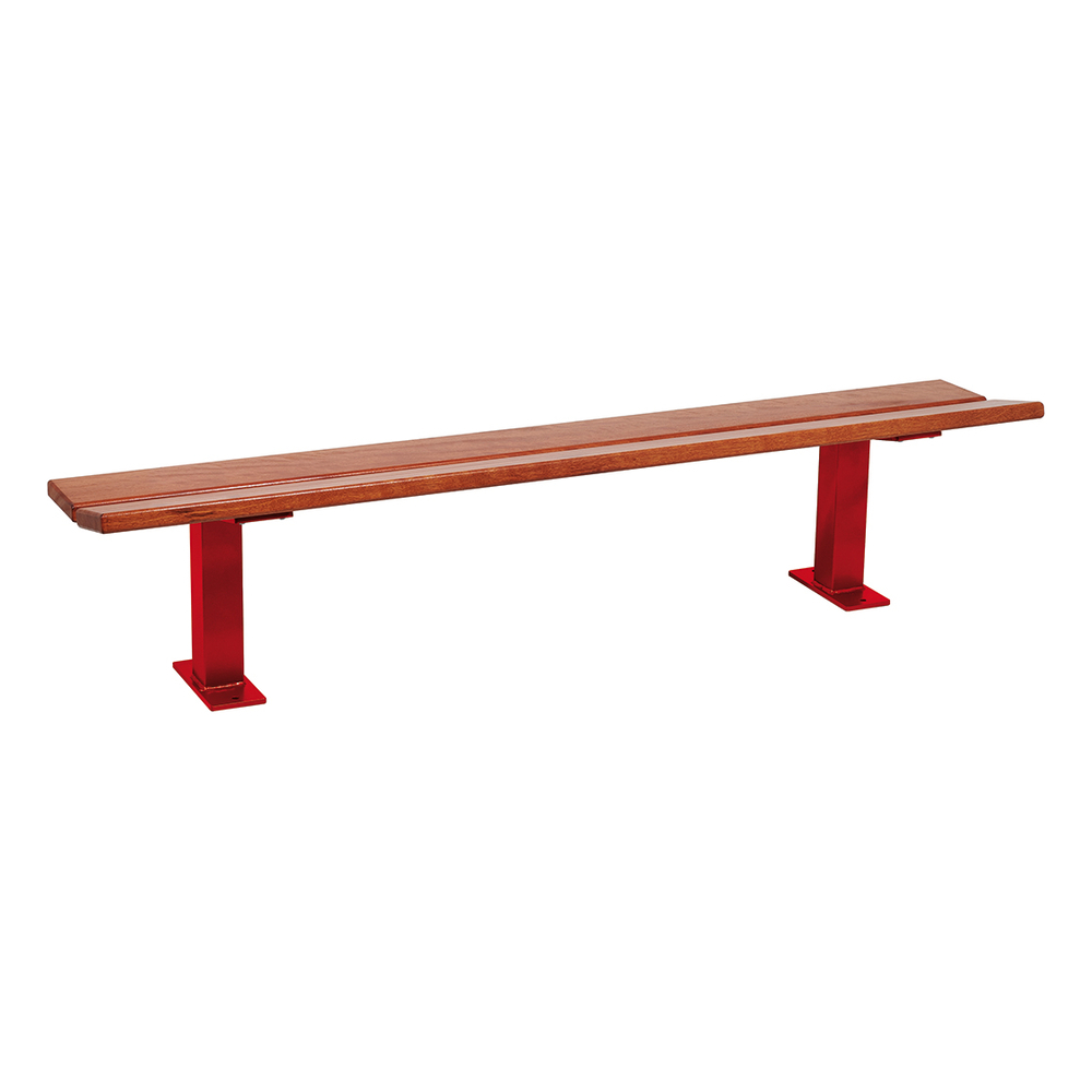 Banquette Pagode RAL3004 - lasuré chêne clair - PROCITY - 299193.3004.CHEC
