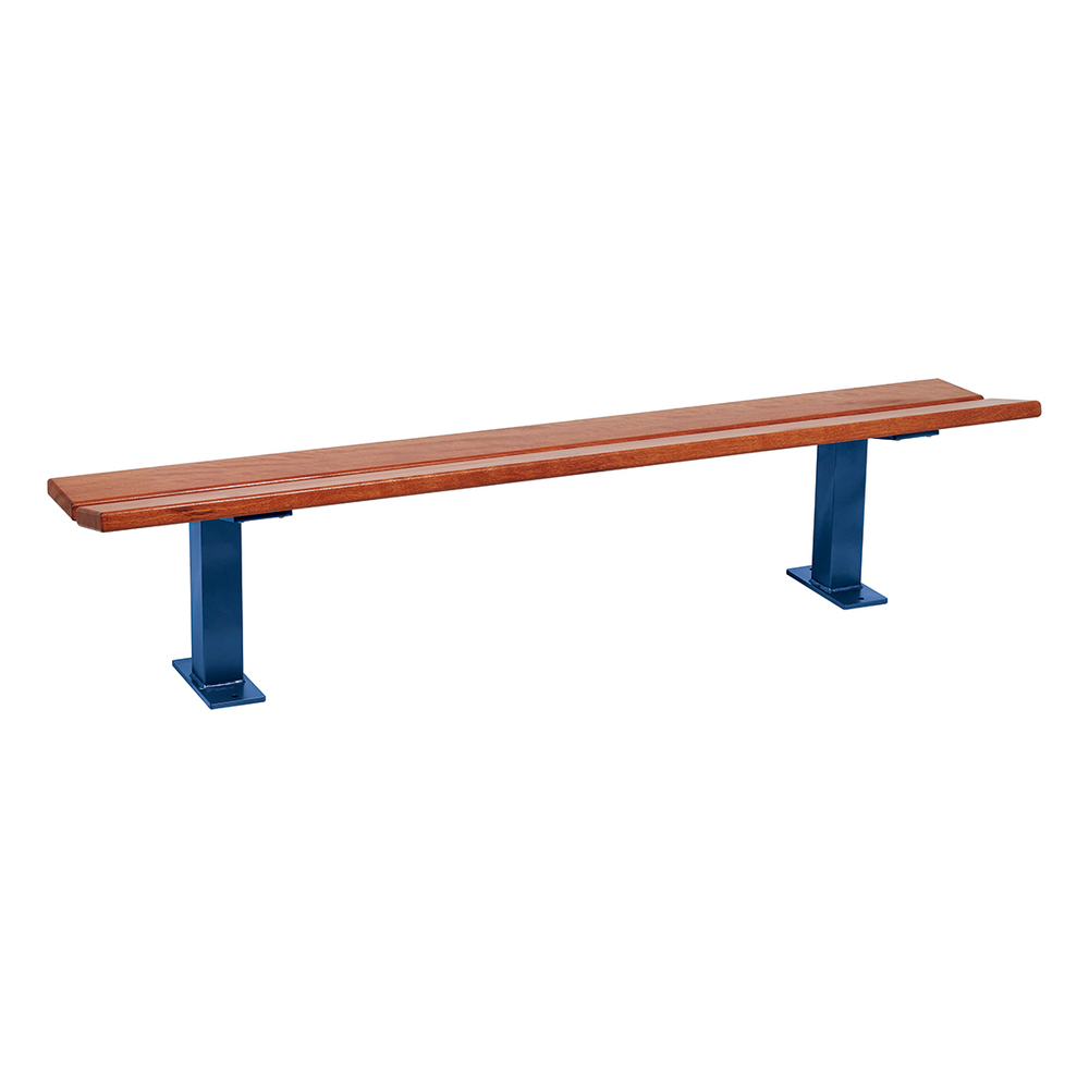 Banquette Pagode RAL5010 - lasuré chêne clair - PROCITY - 299193.5010.CHEC