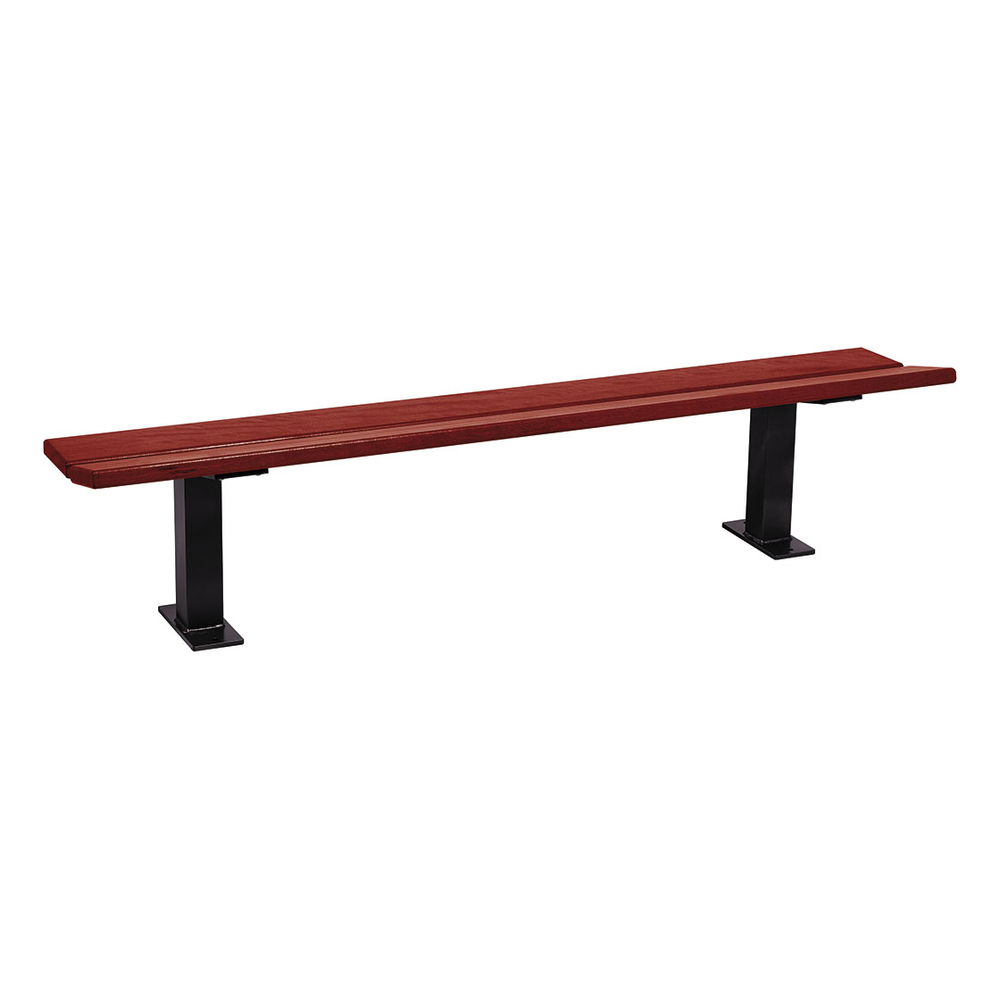 Banquette Pagode RAL9005 - lasuré acajou - PROCITY - 299193.9005.ACAJ