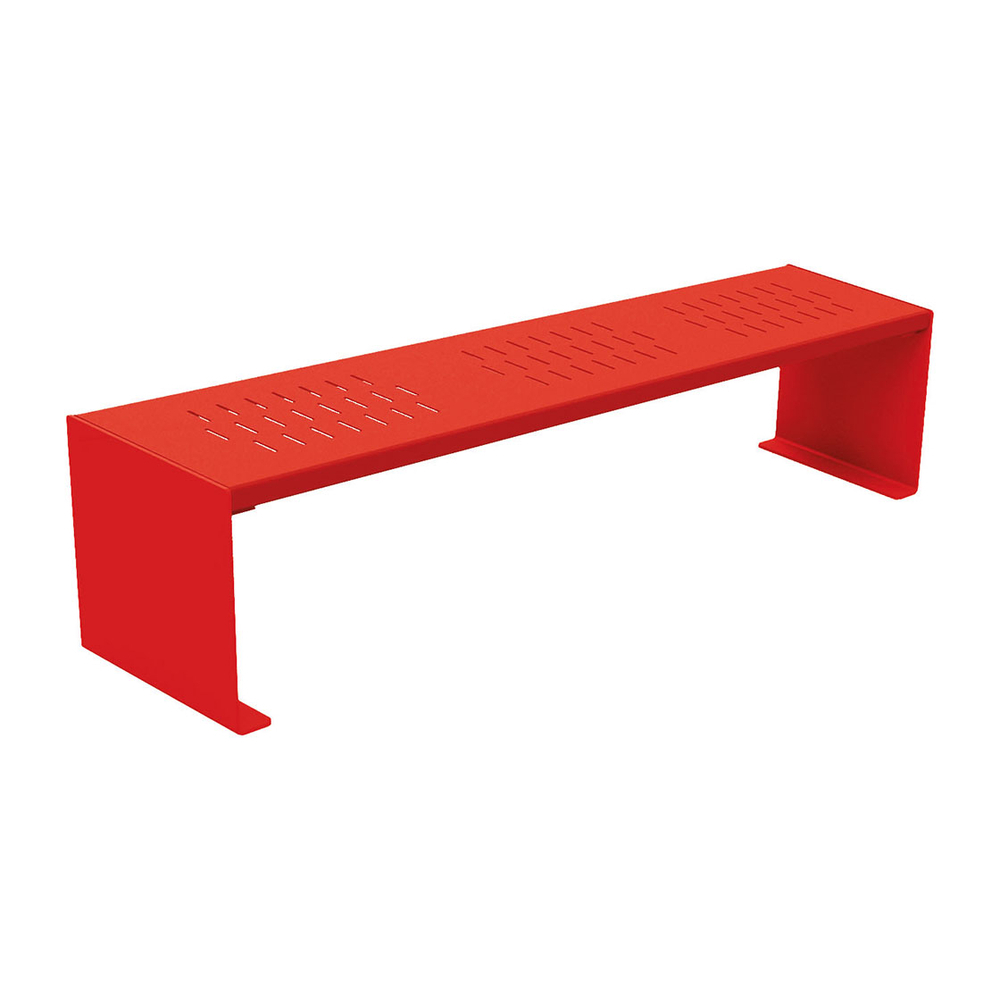 Banquette KUB acier RAL3020 - PROCITY - 306393.3020