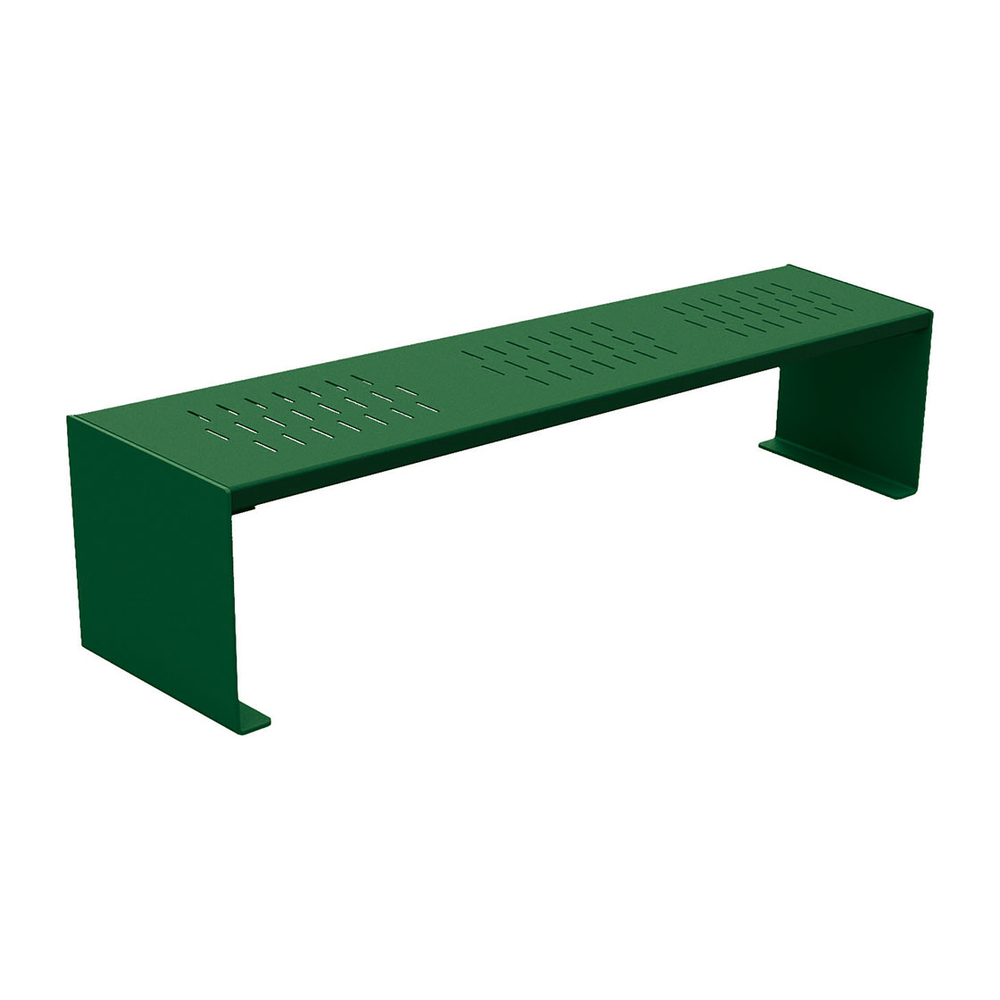 Banquette KUB acier RAL6005 - PROCITY - 306393.6005