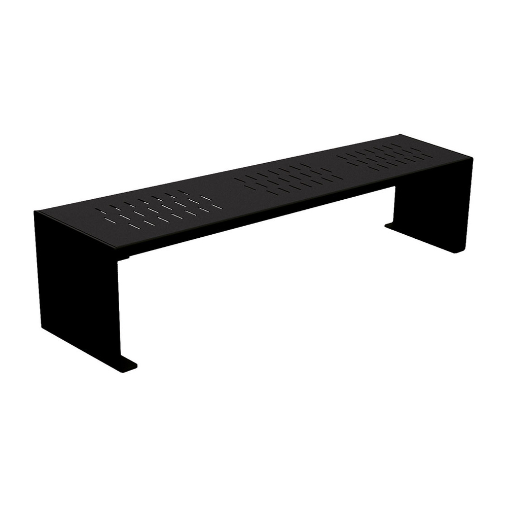 Banquette KUB acier RAL9005 - PROCITY - 306393.9005