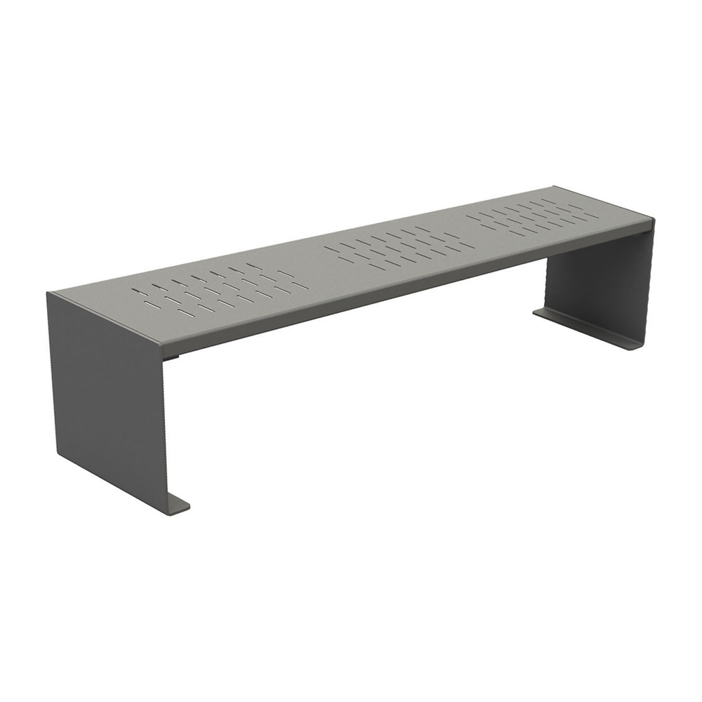 Banquette KUB acier Gris PROCITY - 306393.GPRO