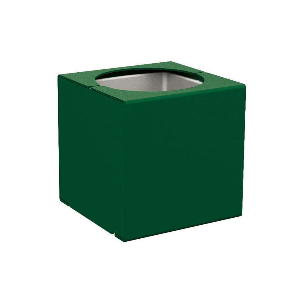 Bac à palmier KUB acier RAL6005 - PROCITY - 306420.6005