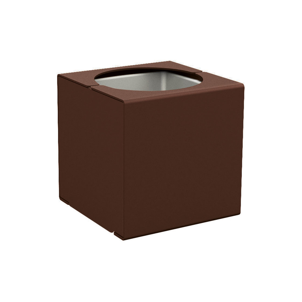 Bac à palmier KUB acier RAL8017 - PROCITY - 306420.8017