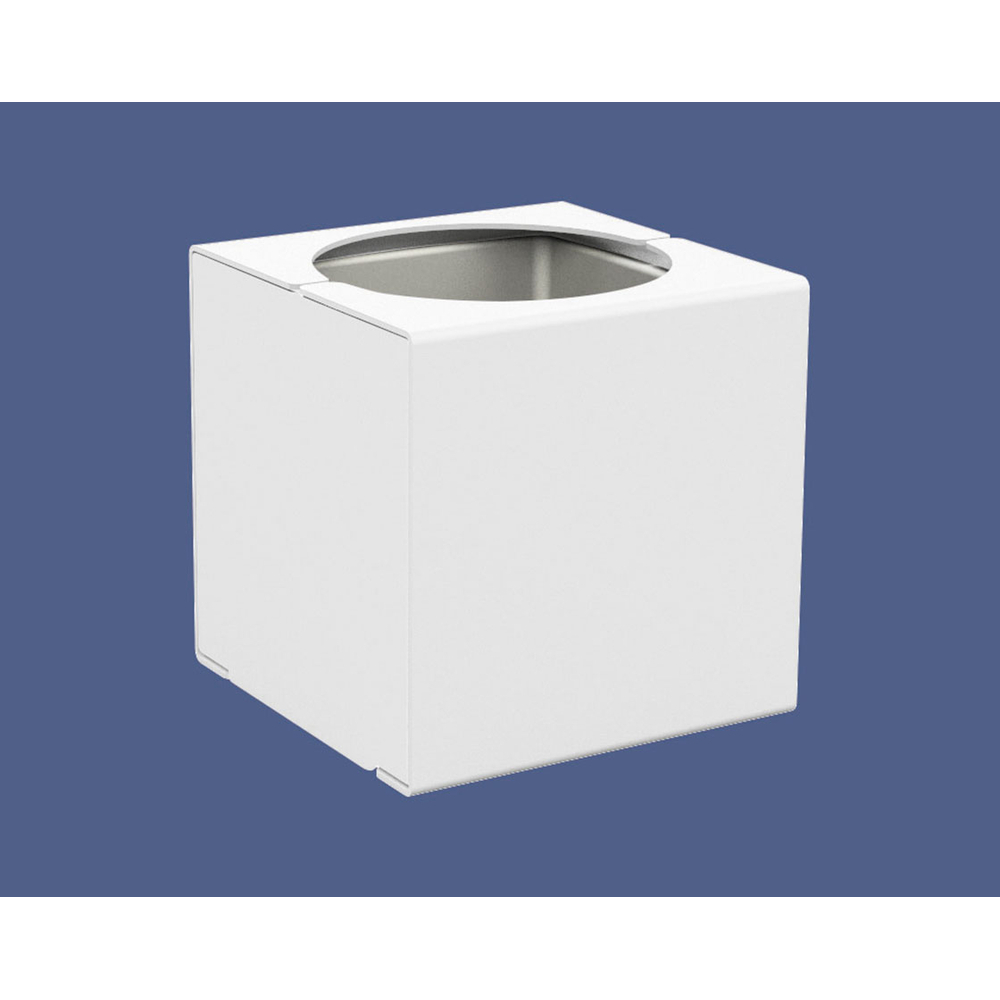 Bac à palmier KUB acier RAL9010 - PROCITY - 306420.9010