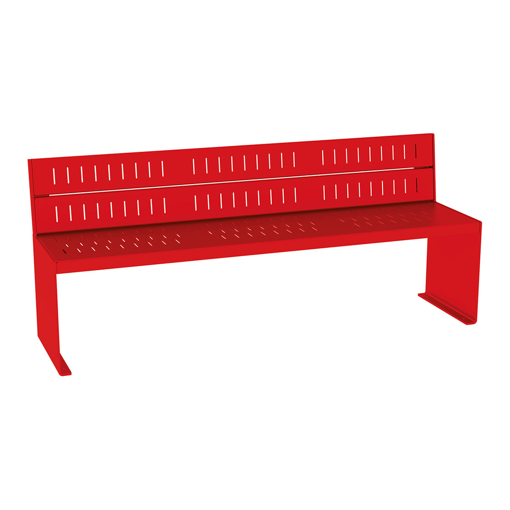 Banc acier KUB RAL3020 - PROCITY - 306604.3020