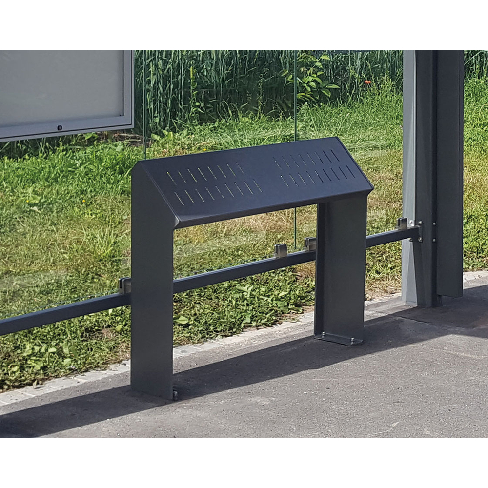 Assis-debout KUB acier RAL9010 - PROCITY - 306721.9010