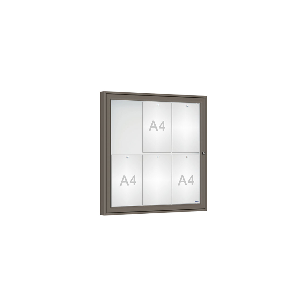 Vitrine Classique Gris PROCITY - 406001.GPRO