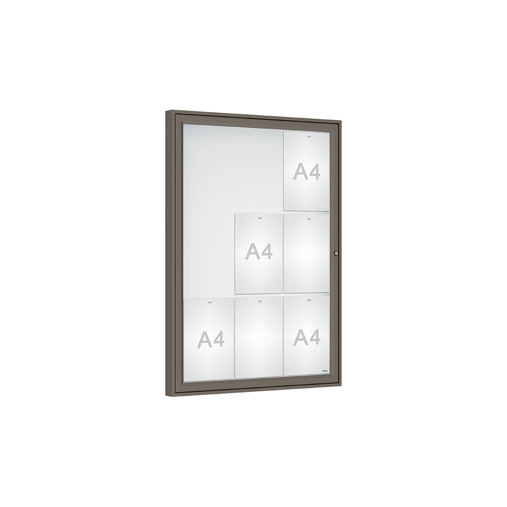 Vitrine Classique Gris PROCITY - 406002.GPRO