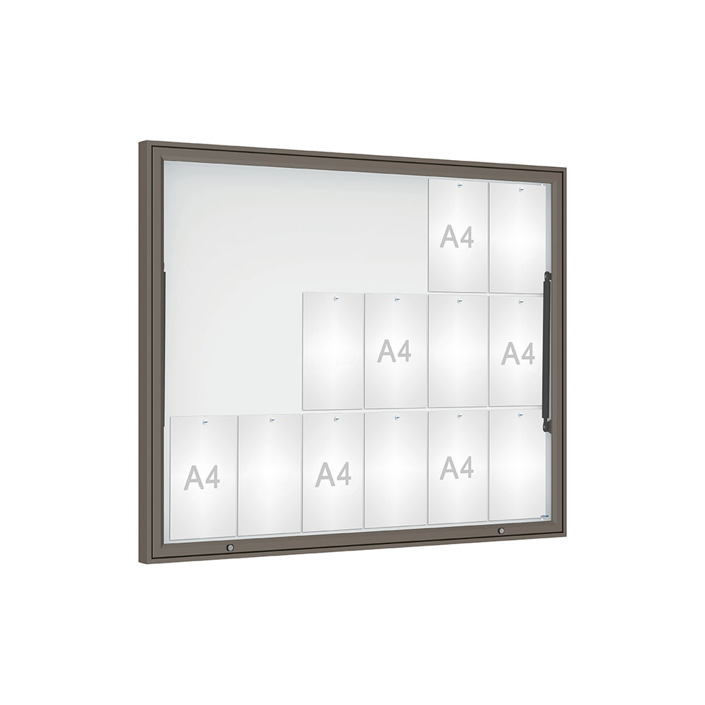 Vitrine Classique Gris PROCITY - 406081.GPRO