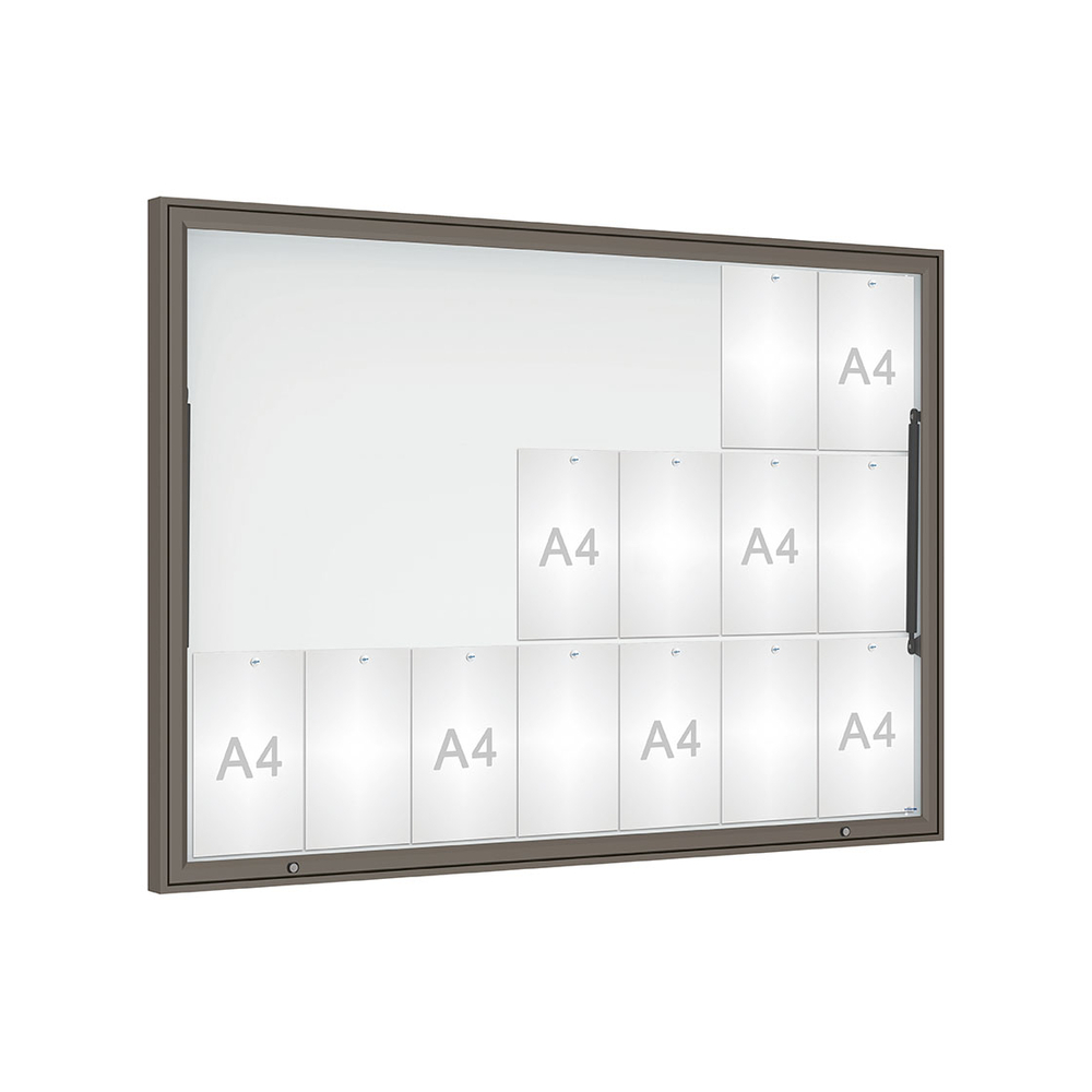 Vitrine Classique Gris PROCITY - 406082.GPRO
