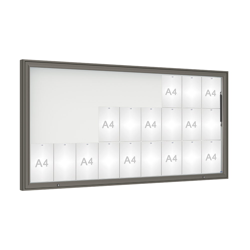 Vitrine 1000mm Gris PROCITY - 407083.GPRO