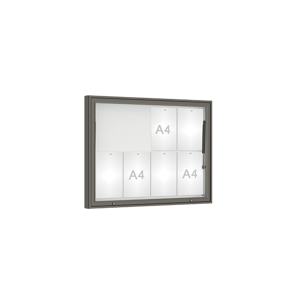 Vitrine 1000mm Gris PROCITY - 407084.GPRO
