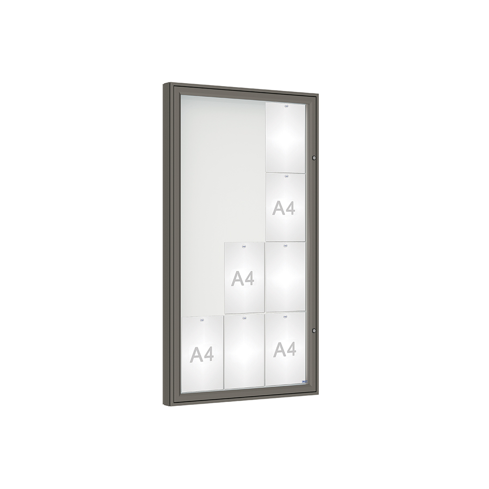 Vitrine 1000mm Gris PROCITY - 407352.GPRO