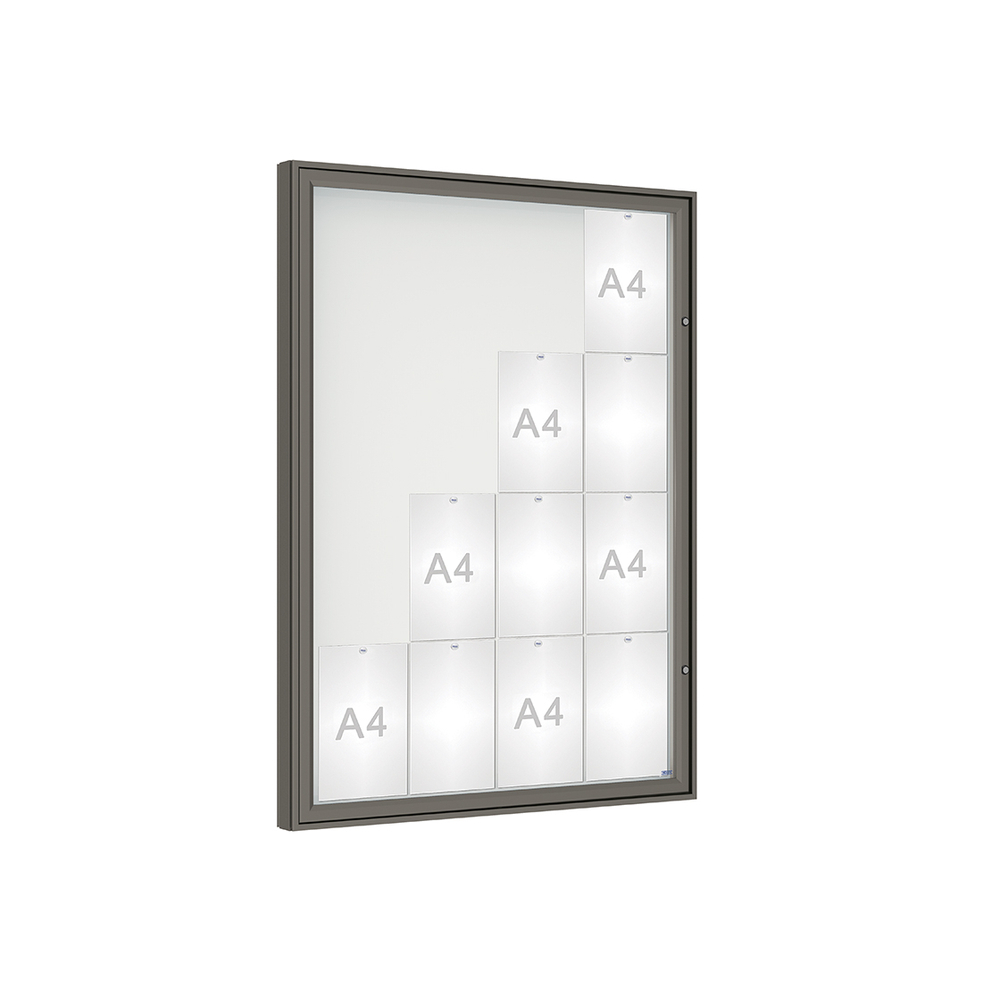 Vitrine 1000mm Gris PROCITY - 407353.GPRO