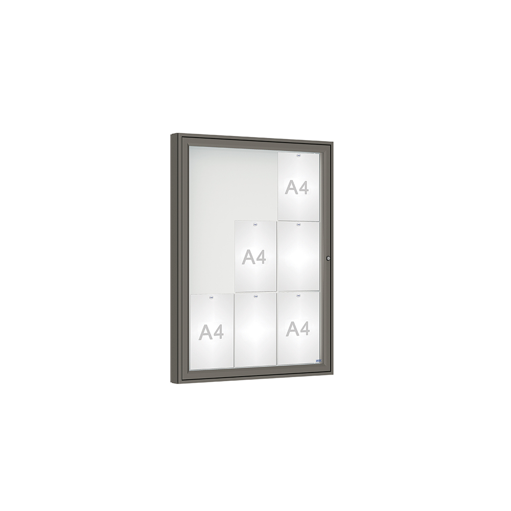 Vitrine 1000mm Gris PROCITY - 407400.GPRO