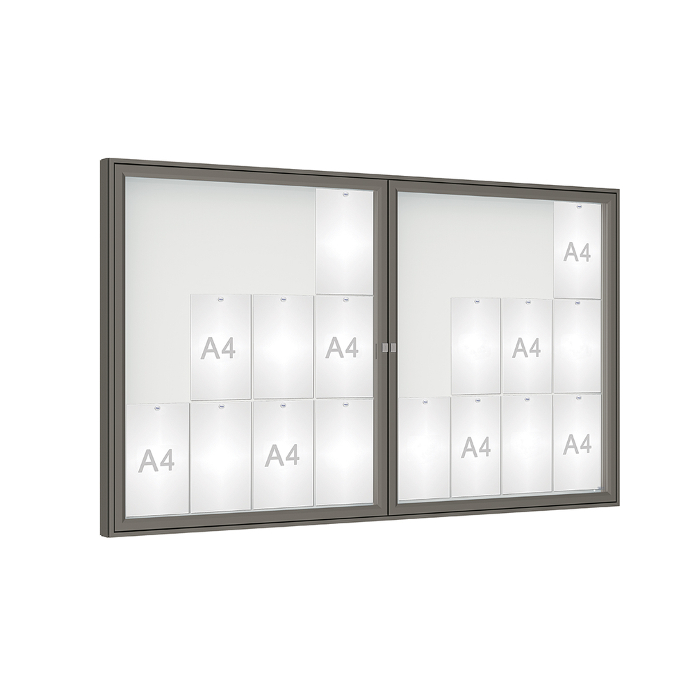 Vitrine 1000mm Gris PROCITY - 414021.GPRO