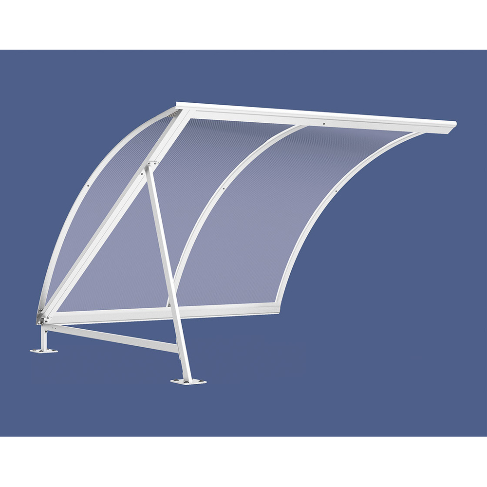 Abri vélos demi-lune RAL9010 - compl sans range vélos - PROCITY - 529037.9010