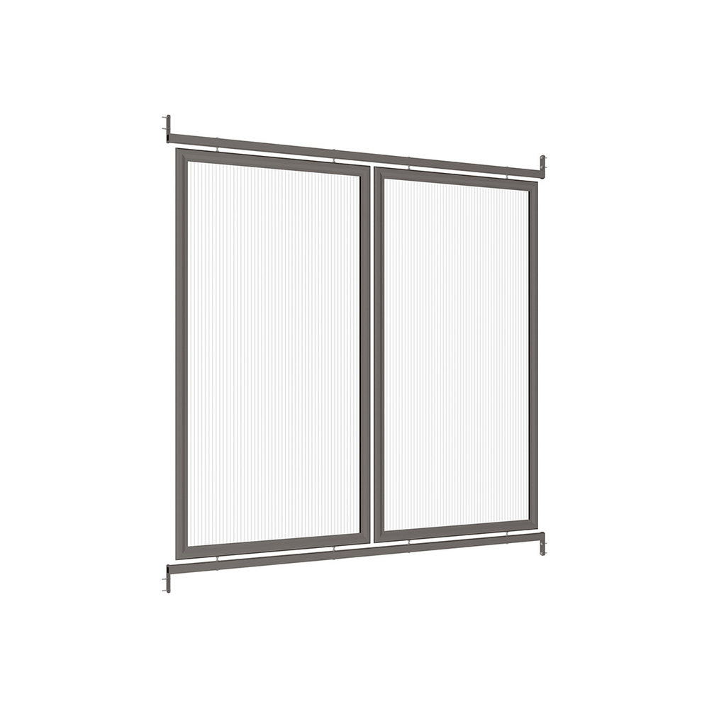 Bardages pour abri vélos RAL7044 - Bardage latéral - PROCITY - 529042.7044